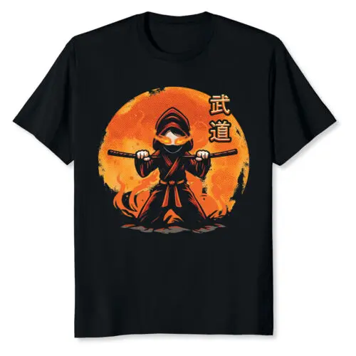 

NEW LIMITED Martial Arts Fighter Double Short Stick Anime T-Shirt