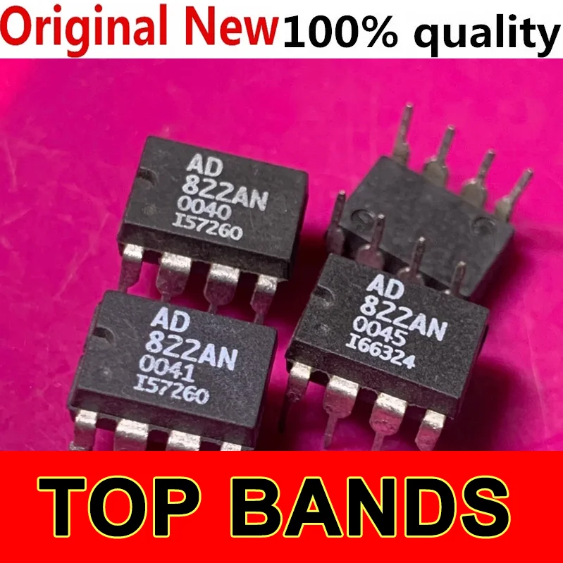 

Новые оригинальные пятна Ad822ad822br822brZ SOP8, 5 шт. Чипсет IC