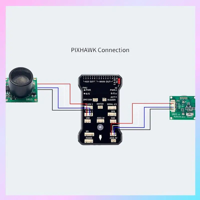 AB25-SUI04 Ultrasonic Sensor Obstacle Avoidance Module For Radiolink PIXHAWK PIX APM RC Multi-Copter Accessories