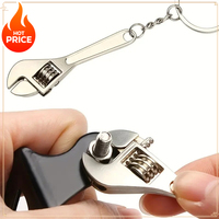 Wrench-shaped Keychain for Men, Adjustable Mini Tool Key Ring, Creative Gift Idea, Metal Key Holder metal key pendant