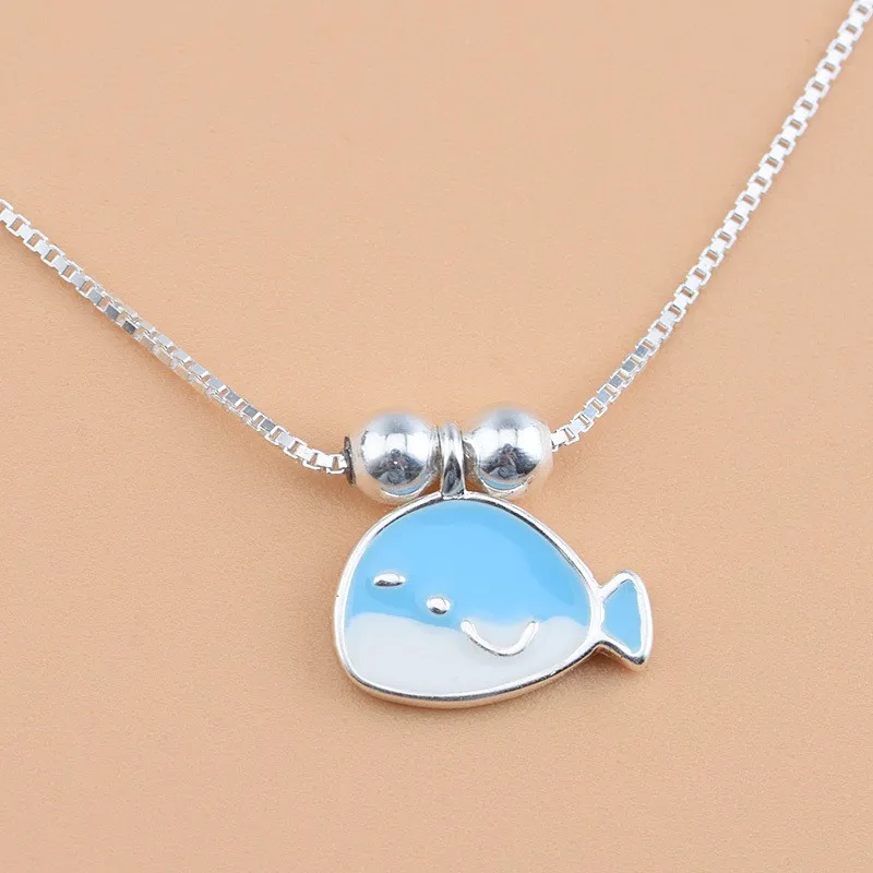5PCS S925 sterling silver silicone positioning fixed adjustment beads handmade diy bracelet necklace jewelry