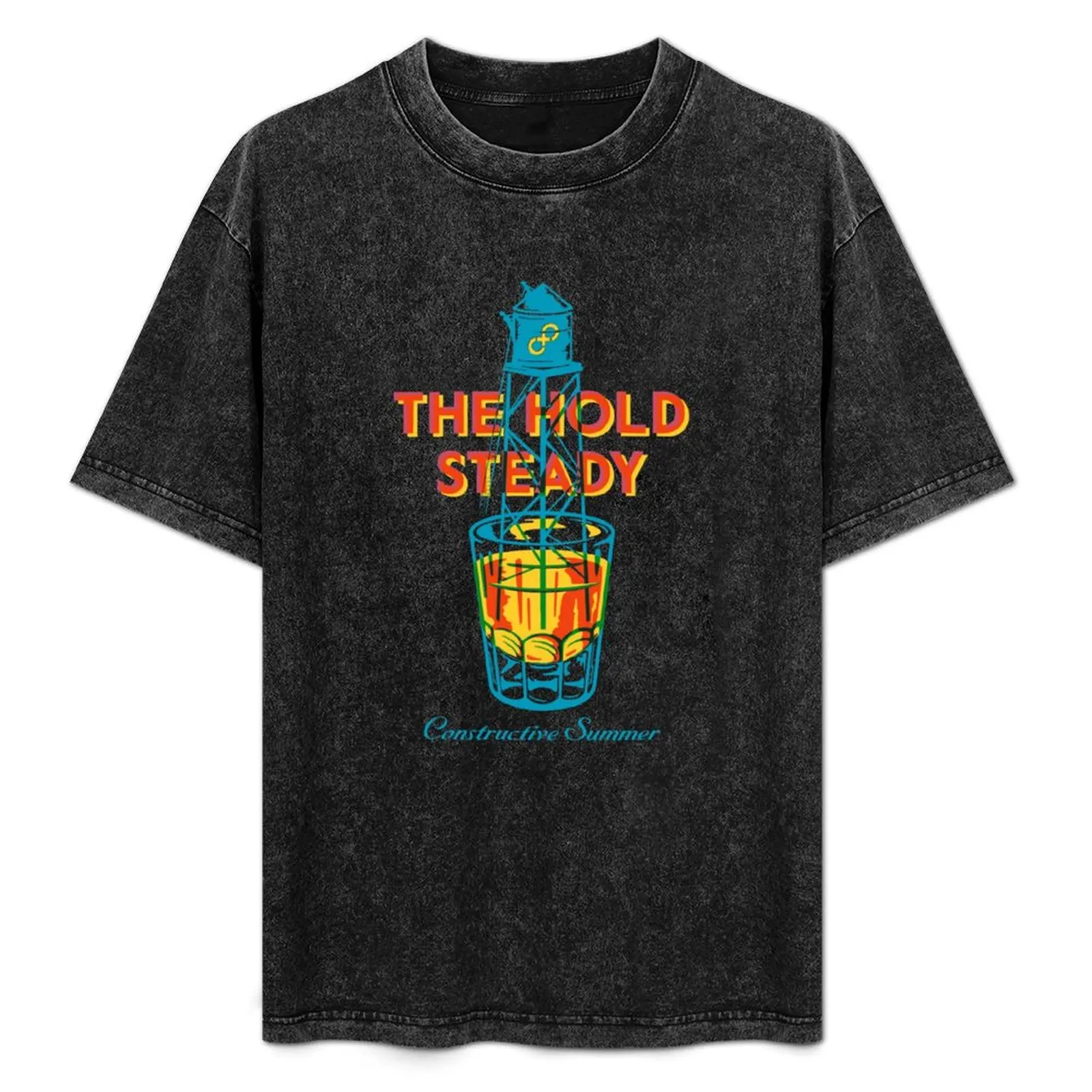 

The Hold Steady Constructive Summer T-Shirt custom shirt essential t shirt sports fans funny t shirts men