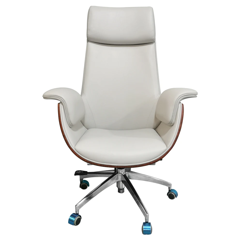 #￥High Quality Synthetic Leather Office Chair Swivel Produce Task Luxury Leather Office Chair Leather Lounge Chairs