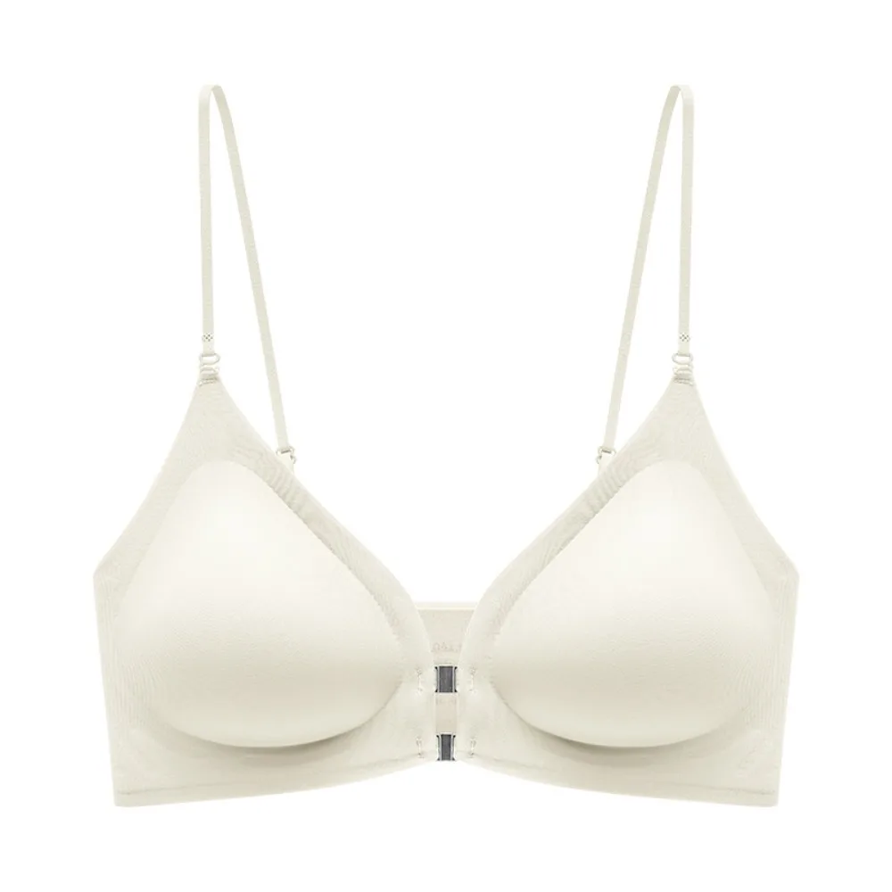 

Front Buckle Wireless Deep V Bra Anti-sagging Gathered Breasts Underwear for Women Shockproof Lingerie Seamless Bras Girls