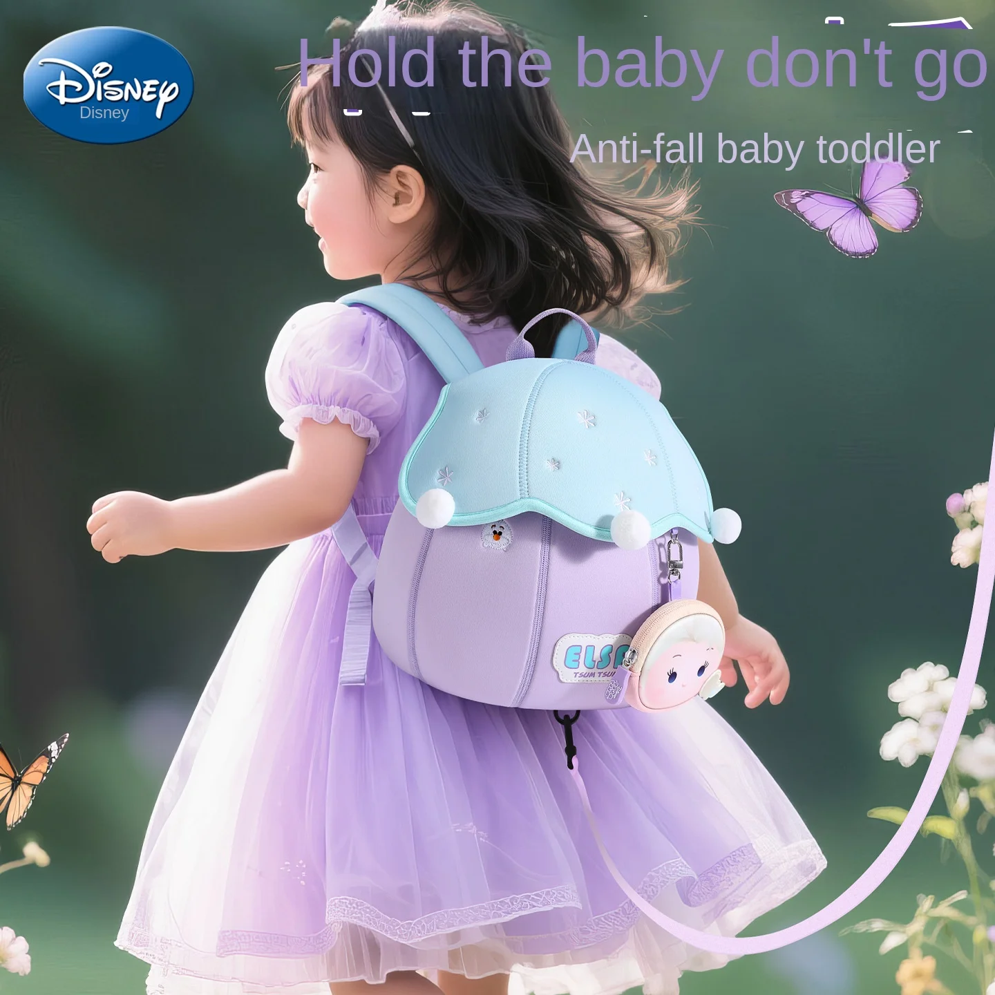 

Disney Girl Kindergarten Backpack Minnie Student Shoulder Orthopedic School Bag Large Capacity Water Proof Kids Gifts Mochilas