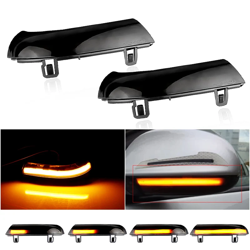 

2PCS Canbus For Ford FOCUS MK I 1998-2004 Mondeo MK III 2000-2007 Smoke Dynamic Flow LED Side Beacon No Error Car Accessories