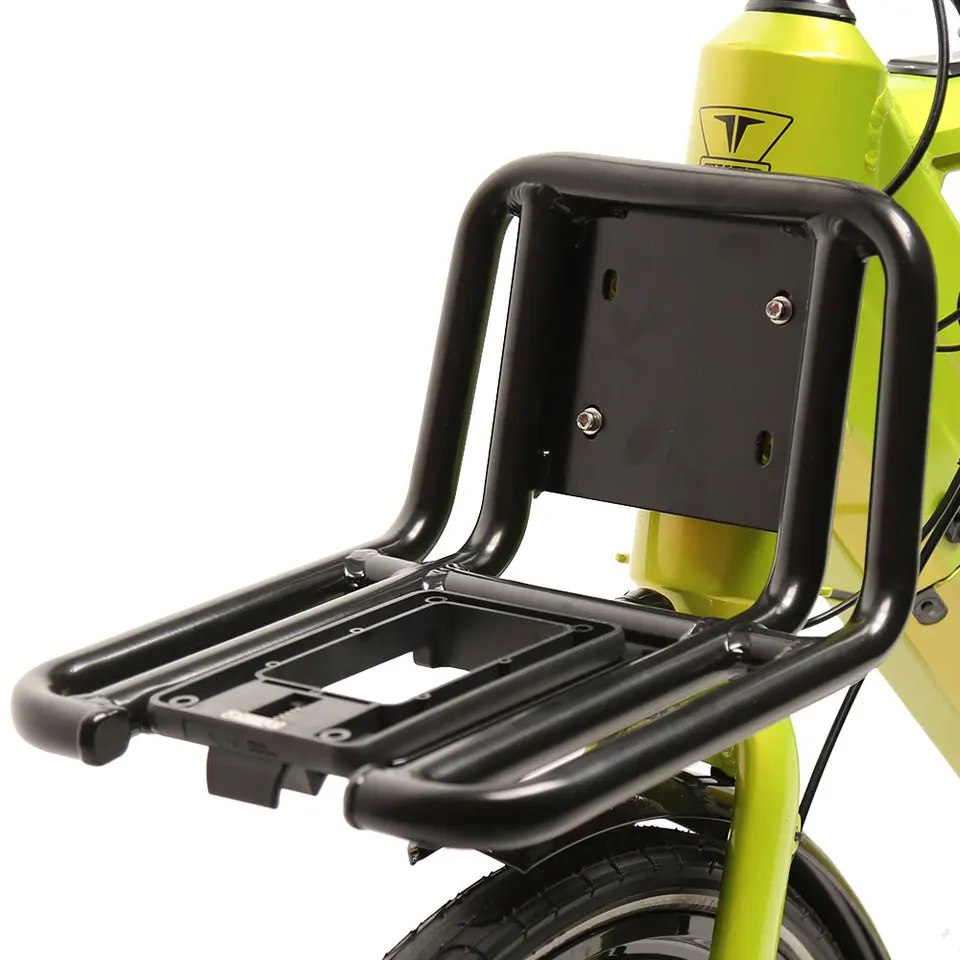 Unique 2 Battery Electric Cargo Bike Single Speed Ebike Delivery Cargo on Sale image 4