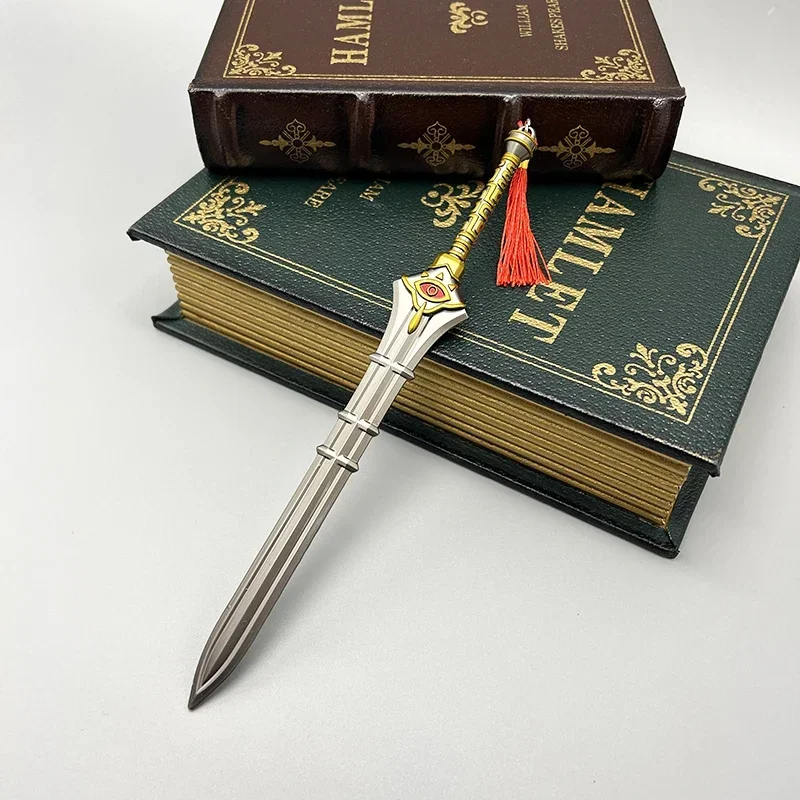 

21cm Edge of Duality Sword LoZ Tears of the Kingdom Breath of the Wild Game Replica Link Metal Weapon Model Decoration Toy Boys