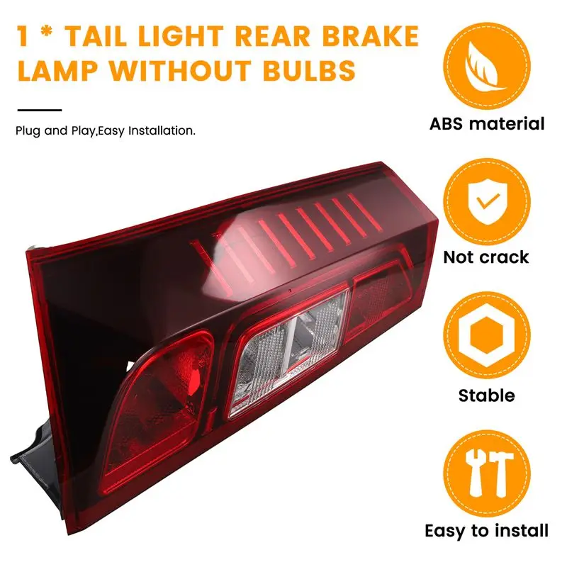 اكسسوارات السيارات لرينو اكسبرس 2021 2022 2023 2024 الذيل ضوء مصباح مكبح خلفي اليسار