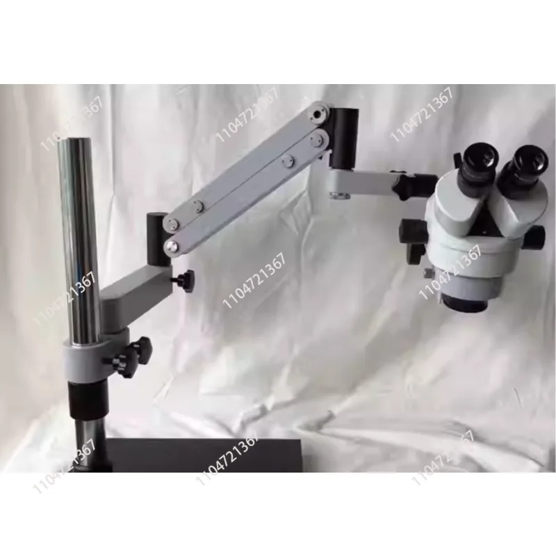 Swinging arm universal support microscope Continuous zoom universal support microscope