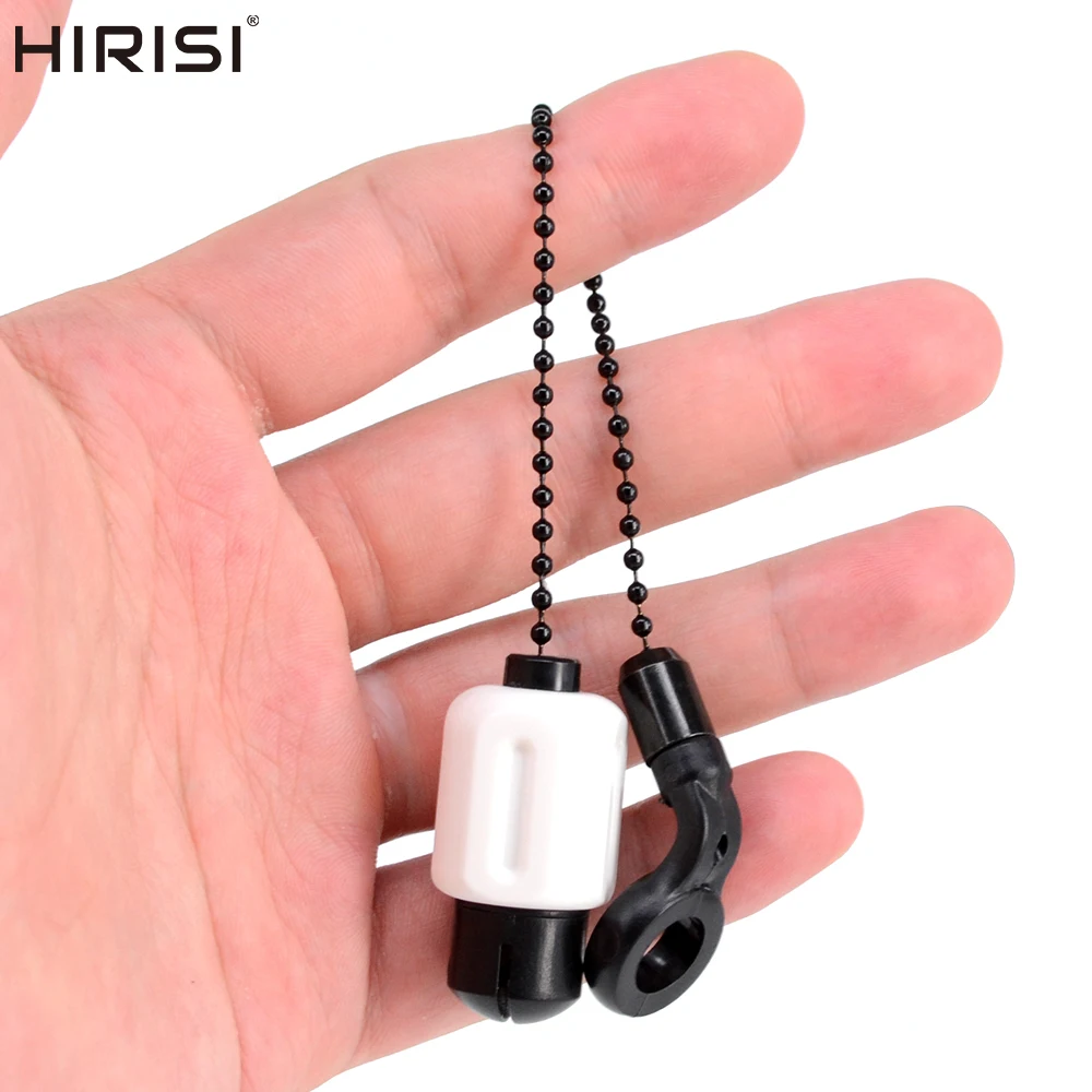 Hirisi Carp Fishing Bobbins Swinger Drop Off Indicator Brass Chain for Fishing Alarms Bite Indicator B2029 Fishing Accessories