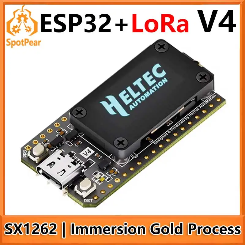 

LoRa32-Heltec V4 ESP32-S3 LoRa SX1262 Development Board 863-928MHz Meshtastic For Arduino