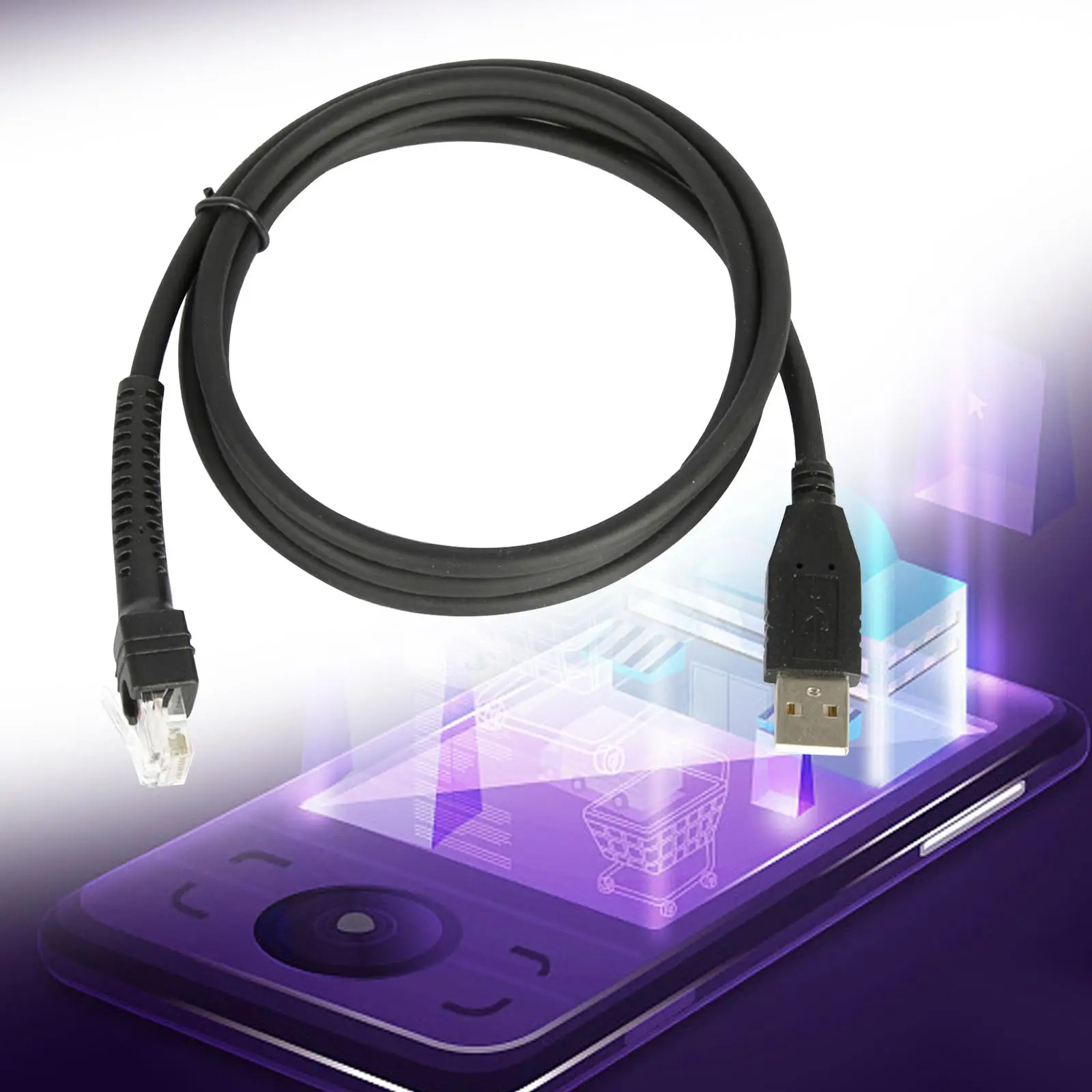 Peças sobressalentes do cabo de programação USB para rádio M3688 DM1400 Dem300