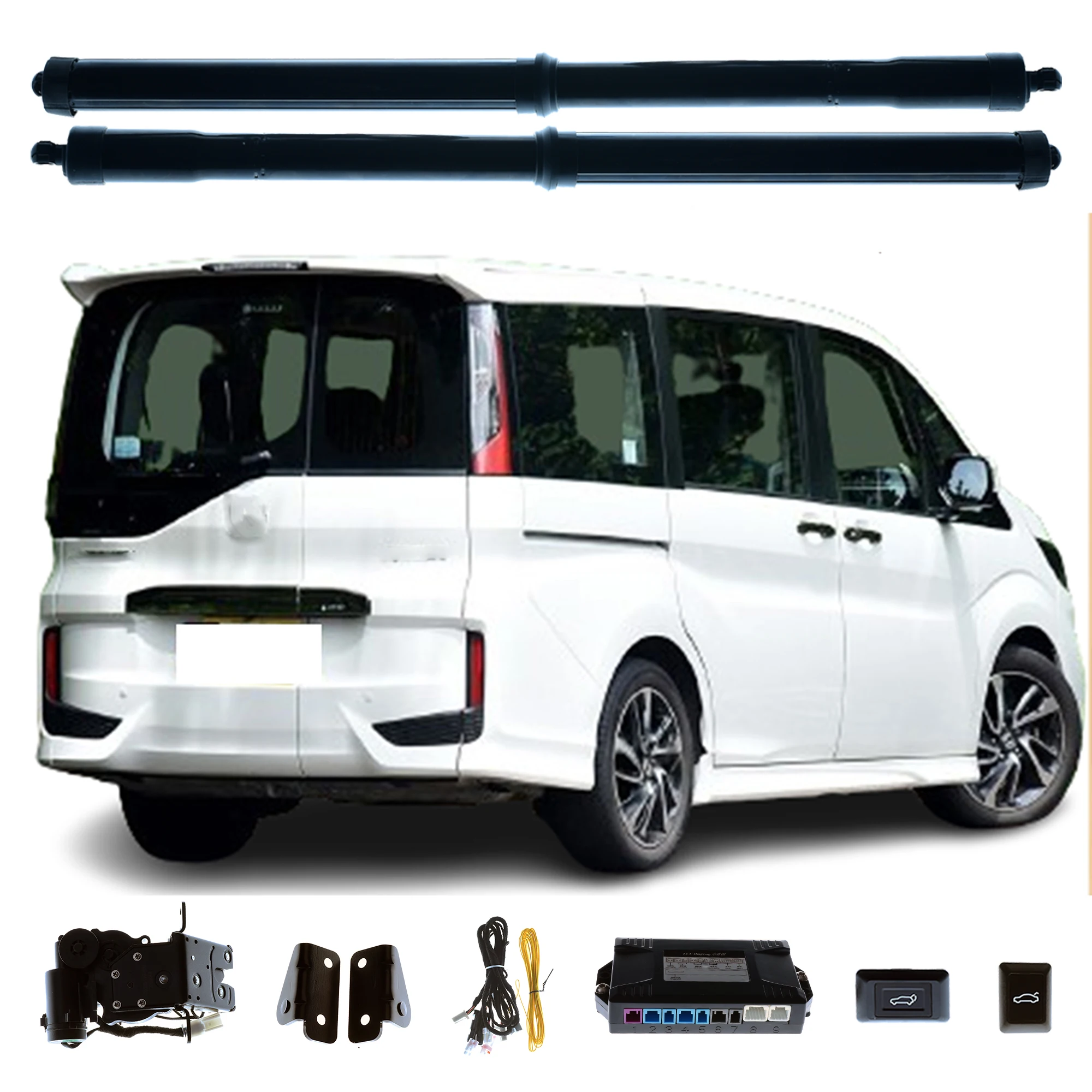 

Для Honda Stepwgn RP3 RP5 2016-2021, модификация электрической задней двери, автоматический подъем, аксессуары для задней двери автомобиля, дистанционное управление