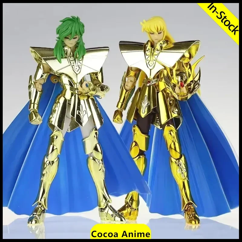 In Stock CS Model Saint Seiya Myth Cloth EX Virgo Shaka Metal Armor TV 24K OCE Knights of The Zodiac Anime Action Figure Toys