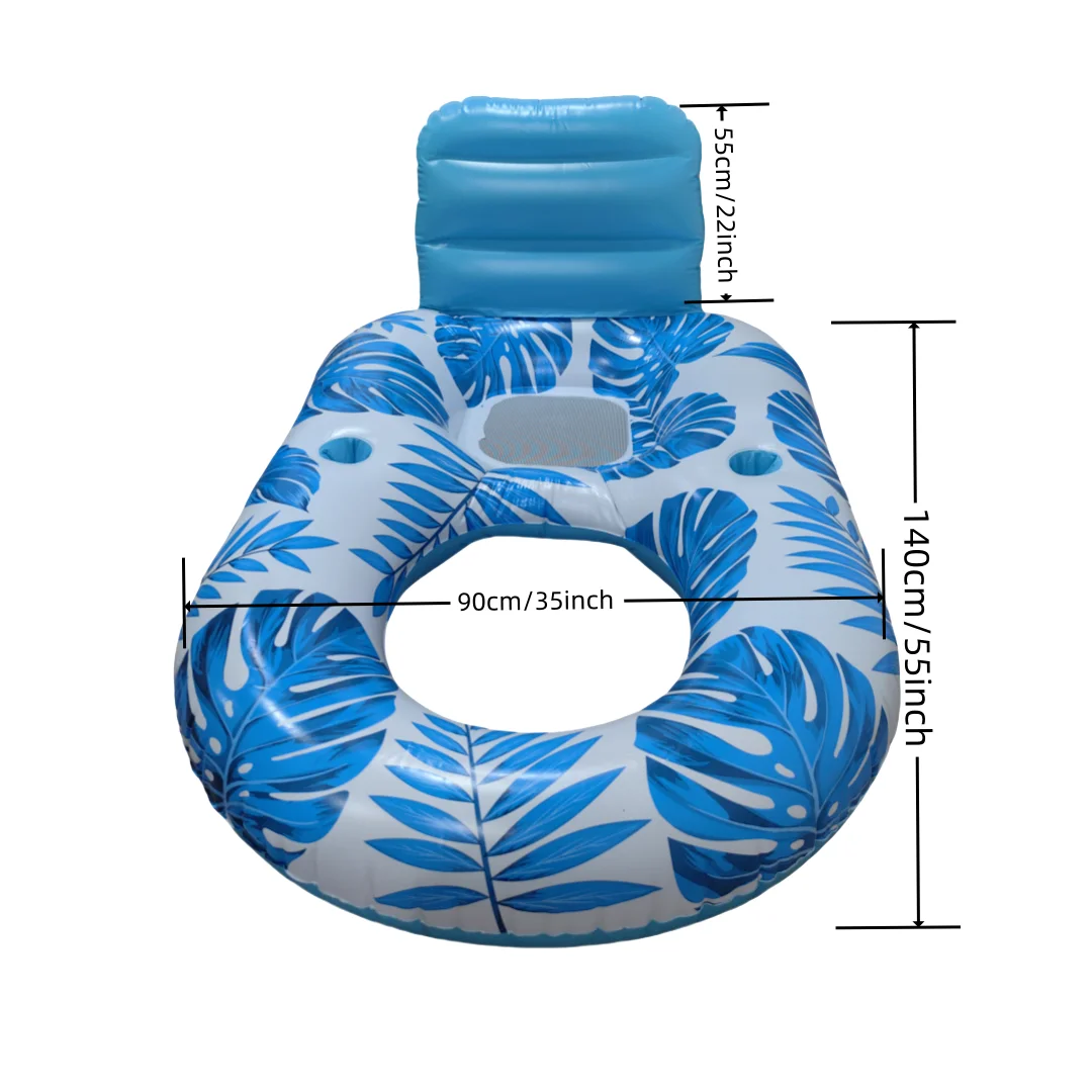 Galleggiante gonfiabile per piscina per adulti - Galleggianti per piscina Lettino Galleggianti Zattera Sedia galleggiante Galleggianti per piscina Lago Lounge Floa