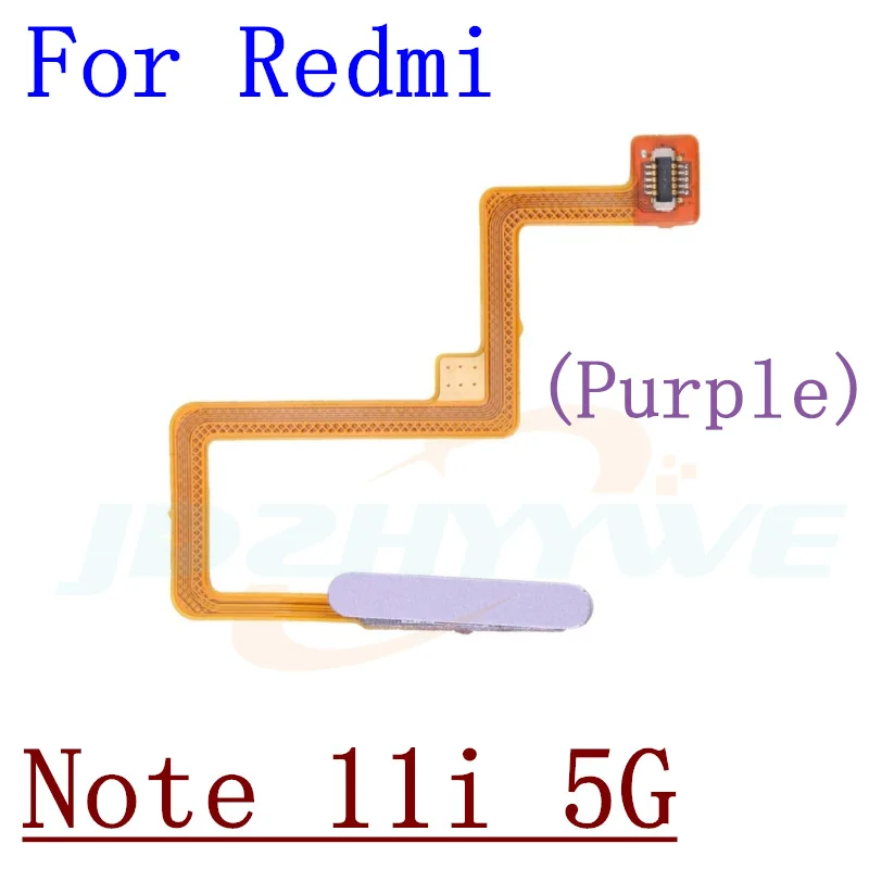 Voor Xiaomi Redmi Note 11T Pro 11S 11i Vingerafdruksensor Scanner Touch Id Connect Moederbord Home Knop Flex Kabel