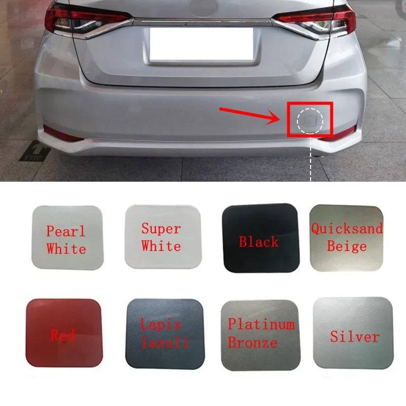 Rear Bumper Towing Hook Cap Trailer Cover  For Toyota Corolla 2019 2020 2021