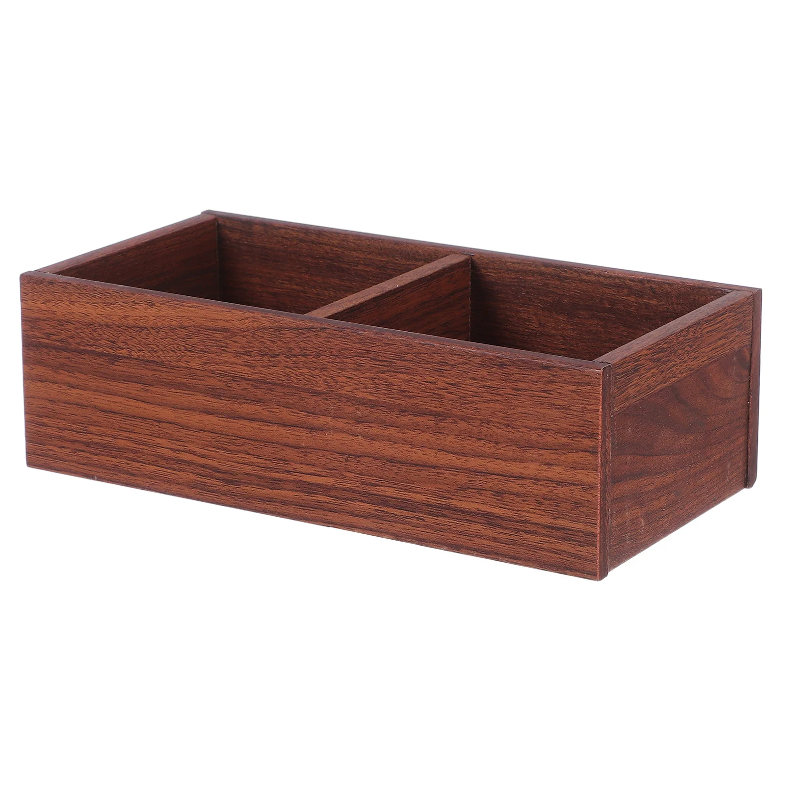 

Wooden Sugar Packet Organizer Box Multifunctional Coffee Station Storage For Bags Spices Milk Tea Countertop Minimalist