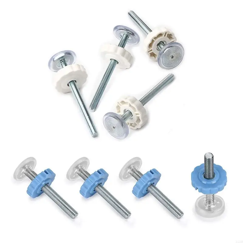 N1HB 4pcs Children's Staircase Fence Fixing Nut Safety Door Fixing Piece Reusable Nut Combination Household Hardware