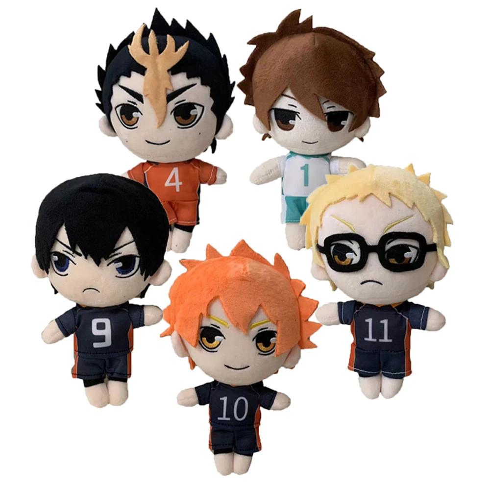 Anime Peripherals Volleyball Junior Plush Doll Hyuga Xiangyang Doll Kageyama Feixo Kozhi Nishitani Yu and Kawatoru Soft Gifts