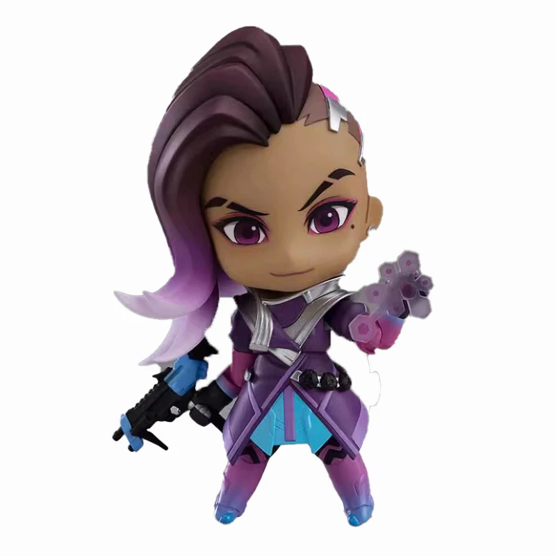 

Оригинальная оригинальная экшн-игрушка версии 944 Sombra Classic Skin Edition, Подлинная Коллекционная модель, анимационный персонаж, 10 см