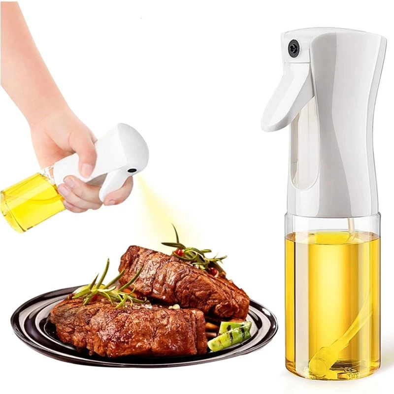 

Oil Spray Bottle Kitchen Cooking Olive Oil Dispenser Camping BBQ Baking Vinegar Soy Sauce Sprayer Containers 200ml 300ml 500ml