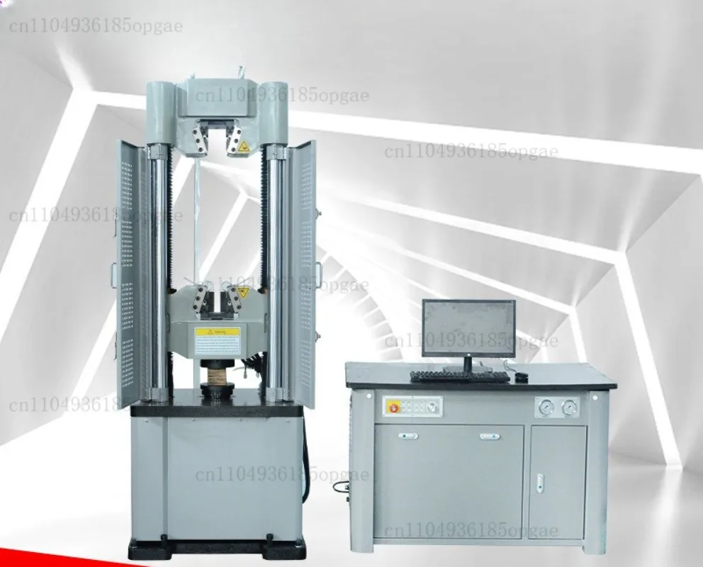 Microcomputer-controlled electro-hydraulic servo universal testing machine Automatic metal tensile machine, universal material