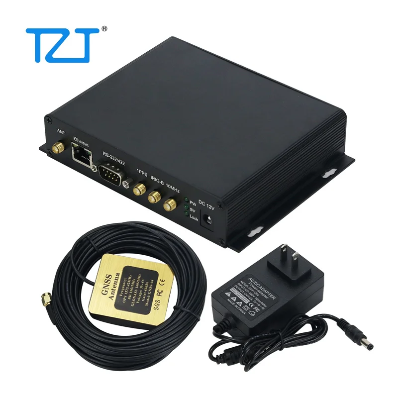 

TZT GPSDO GPS Disciplined Oscillator NTP Server TF-GNSSDO-10 with Ordinary OCXO and 32.8FT Antenna