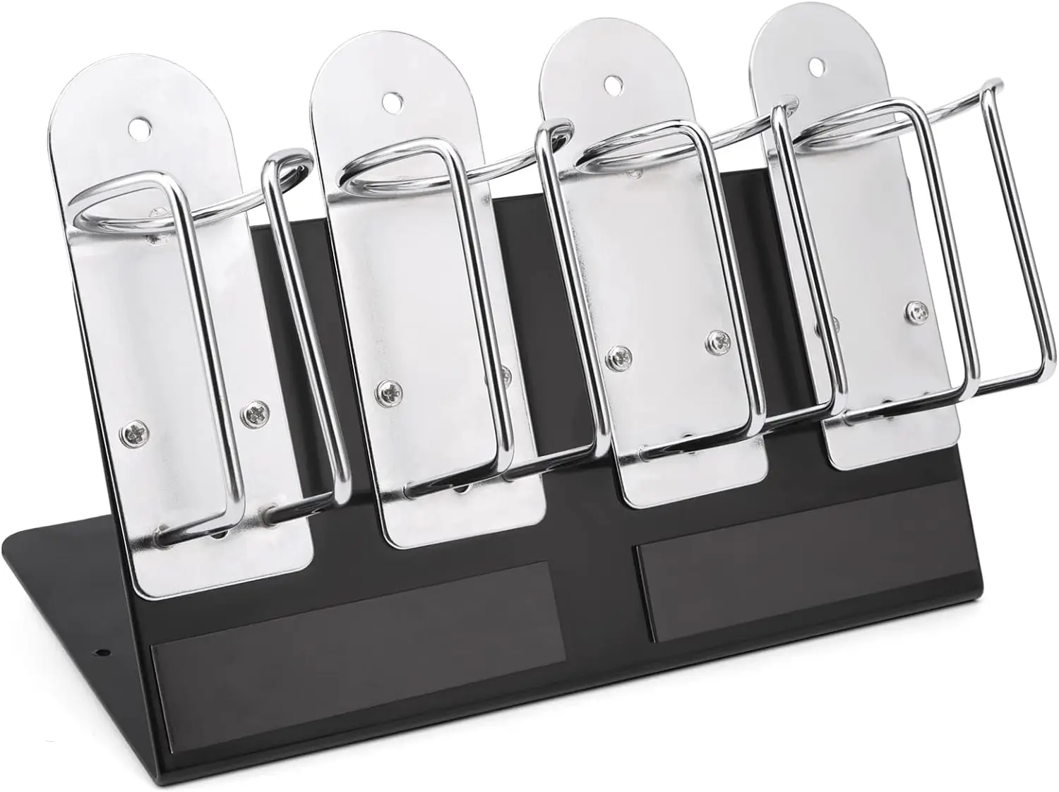 4Pcs Stainless Steel Hair Clipper Holder Stand