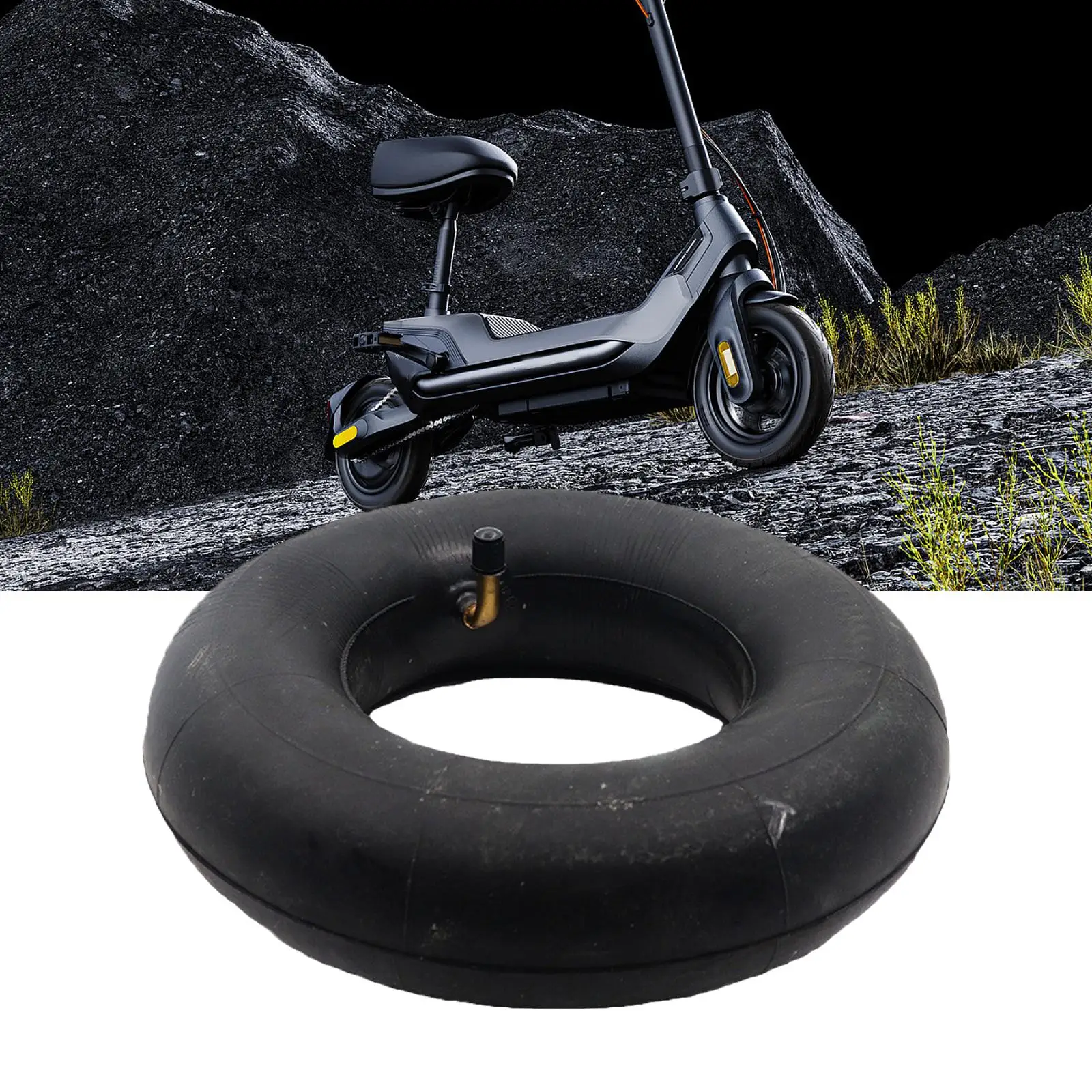 Rubber Tire Inner Tube Easy to Install Durable 260x85 3.00-4 Scooter Tire Tube for Knobby Scooter Tube Motor Tire Go Kart Tire