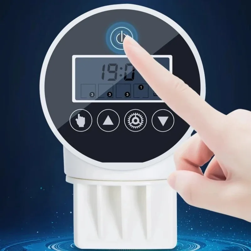 

Automatic Fish Feeder Timer Smart Large Capacity Fishes Tank Feeders Goldfish Small Aquarium Feeding Machine Fish Food Dispenser
