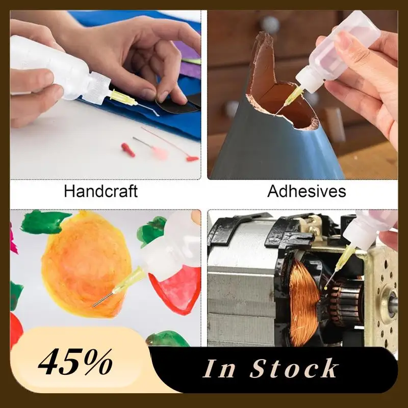 

A78K новые бутылки с аппликатором для клея с игольчатым наконечником, прецизионная игольная масленка для бутылок с наконечником для краски, квиллинговый клей, жидкость