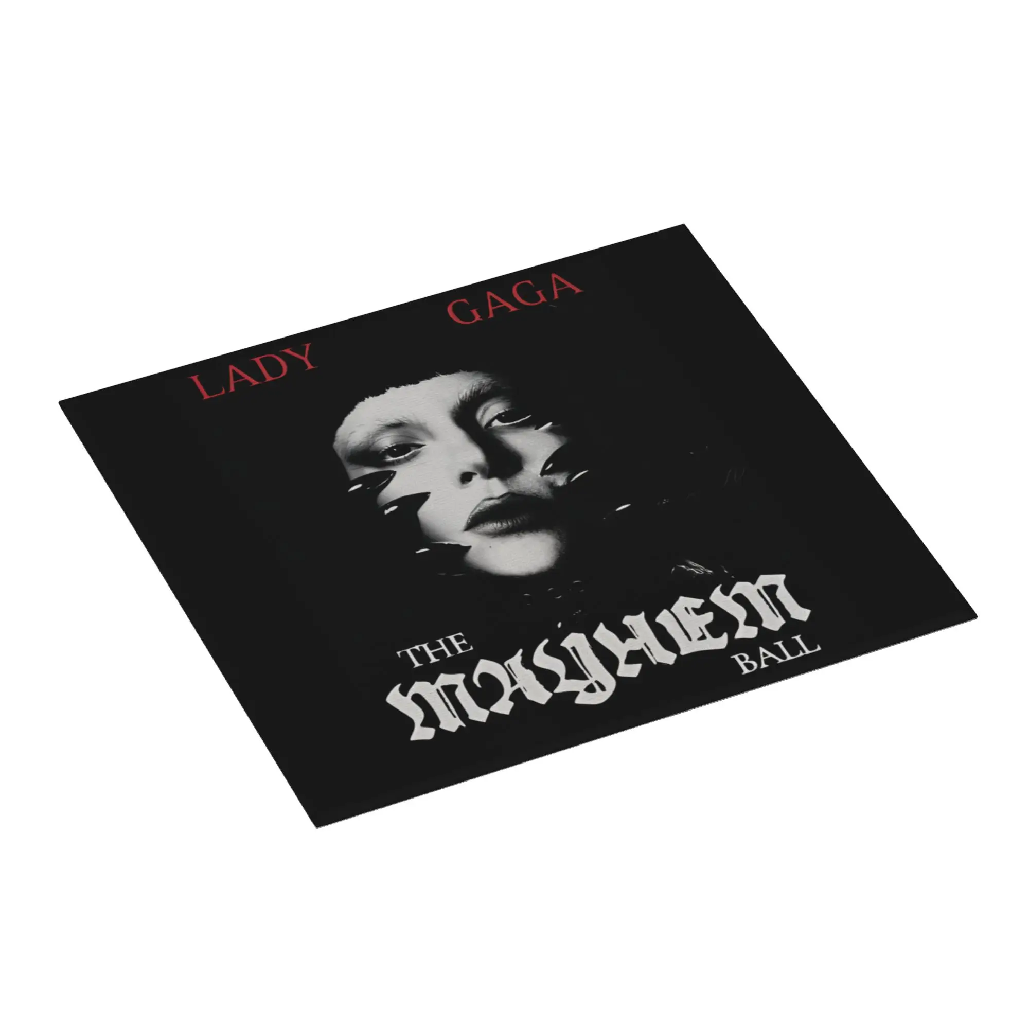 Drying Mat For Kitchen Lady Gaga Mayhem Music Barware Tableware Oil Proof Reusable  Washable Kitchen Sink Drying Pad