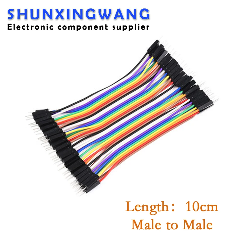 Dupont Line 10CM 40Pin Male to Male + Male to Female and Female to Female Jumper Wire Dupont Cable