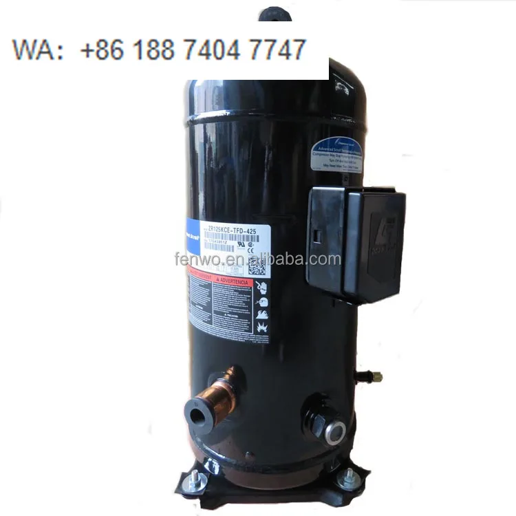 Compresor Scroll Copeland de 13 HP para Refrigeración y Aire Acondicionado ZR160KCE-TFD-550 ZR160KCE-TFD-522 ZR160KCE-TFD-425