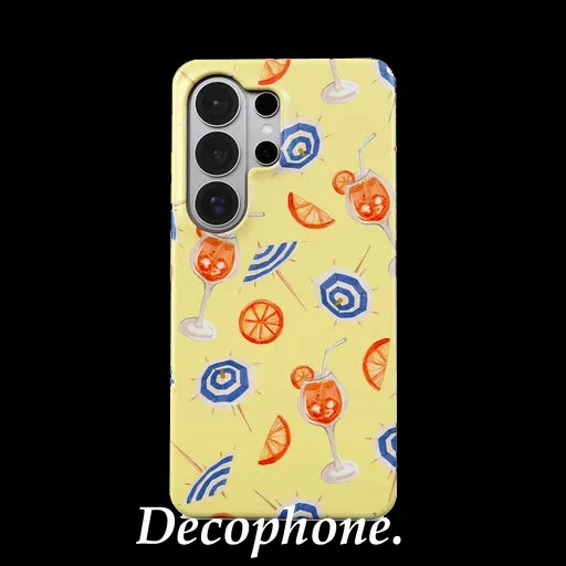 Luxury orange juice&Plaid Double-layer Phone Case for Samsung Galaxy S20 FE S25 S26 Plus Ultra Edge 4G 5G FOR GOOGLE PIXEL 10A5G