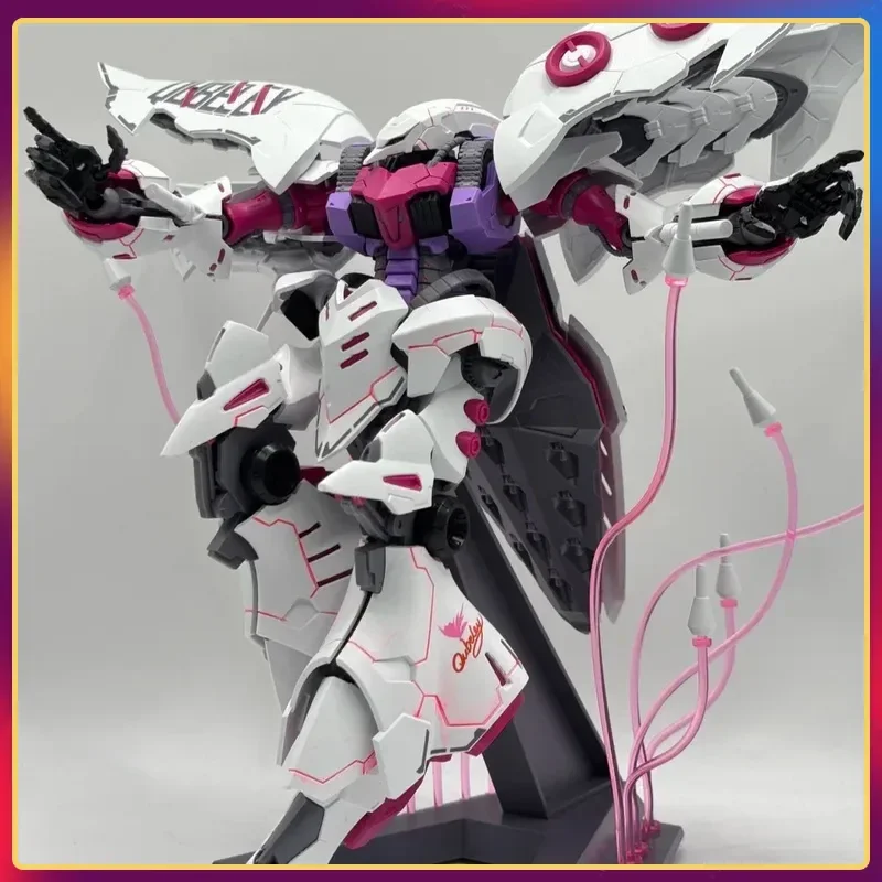 【EM ESTOQUE】Yiya Modelo Amx-004 Qubeley Escala 1/120 Kit de bonecos de ação colecionáveis Haman Karn U.C.0087 Anime Coletores Presente para menino