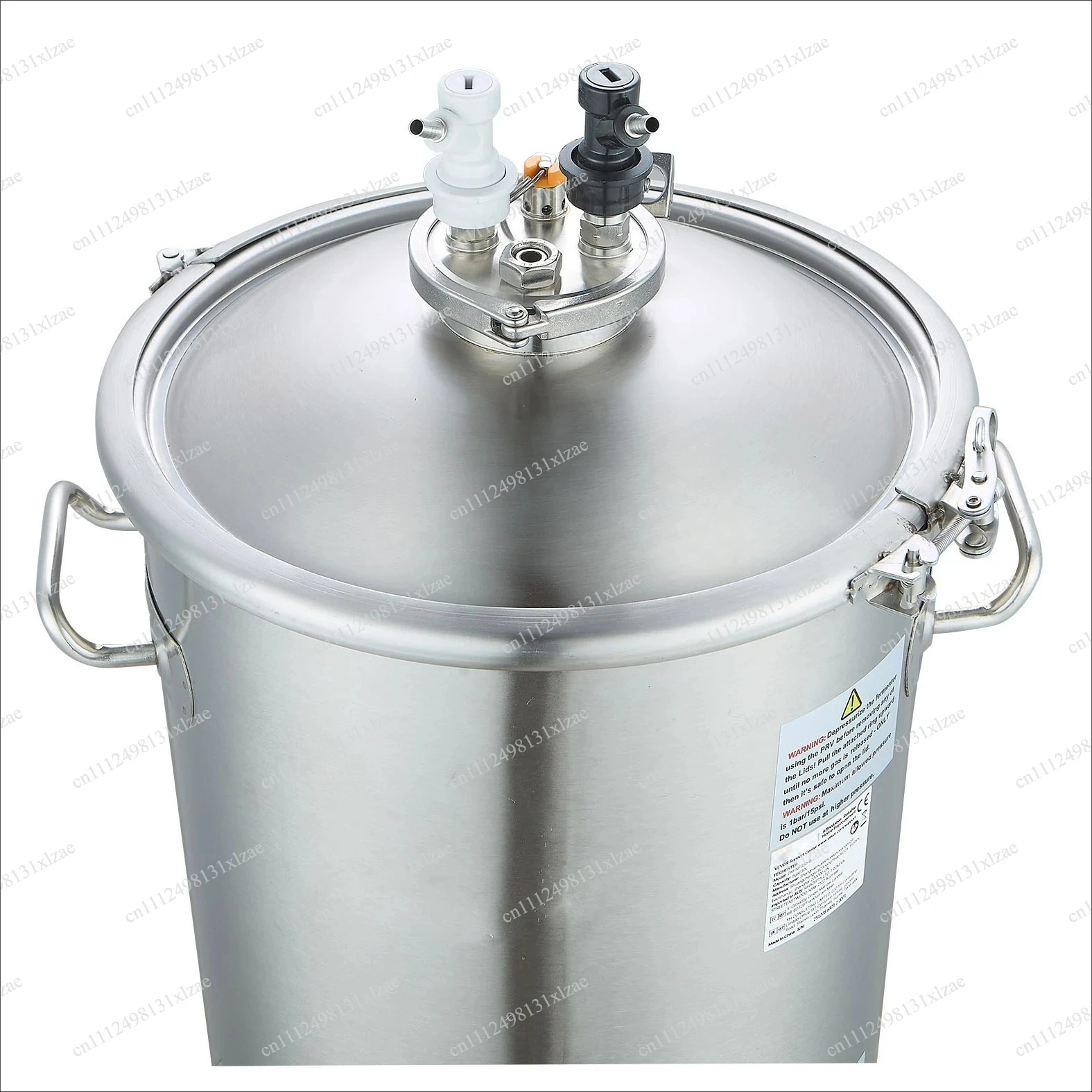 30-100L 304 Stainless Steel Fermenter - Conical Tank with Chiller for Home Brew Fermentation