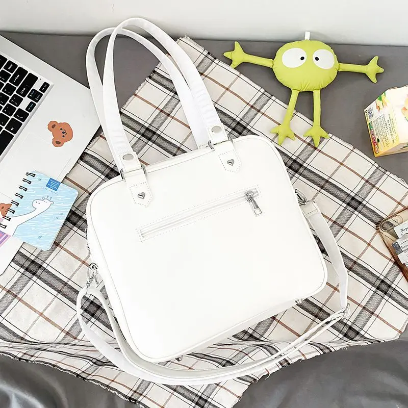 Frauen japanischen Stil Trend kawaii Süßigkeiten Farbe große Kapazität ita Tasche Mode Student adrette Umhängetasche Messenger Umhängetasche – Detail 18