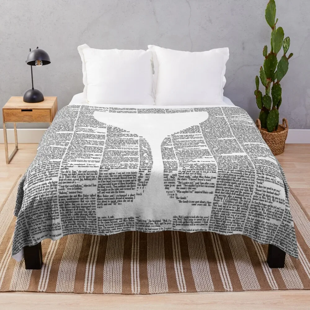 

The Great Gatsby Throw Blanket Nap Polar Soft Plush Plaid Personalized Gift Blankets