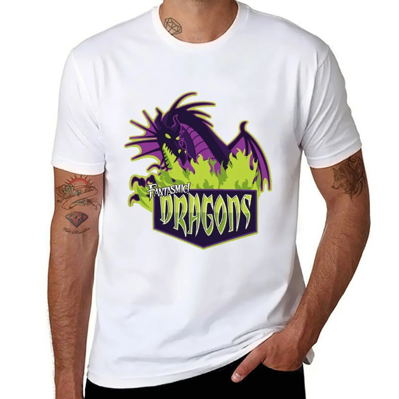 

Fantasmic Dragons T-Shirt man t shirts graphic t shirt for man T-Shirt