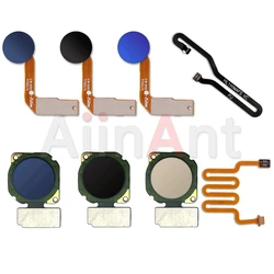 Aiinant Home botón de encendido trasero, escáner de dedo de identificación táctil, Sensor de huellas dactilares, Cable flexible para Huawei Mate 20 Lite Pro, piezas de repuesto