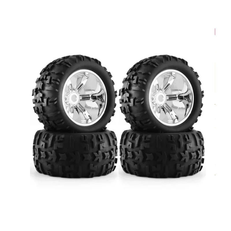 

4pcs 1/8 Buggy Tires 156mm Wheel 17mm Hex for Losi LMT Arrma Kraton Traxxas Maxx E-Revo Kyosho USA-1 Monster Truck Upgrade Parts