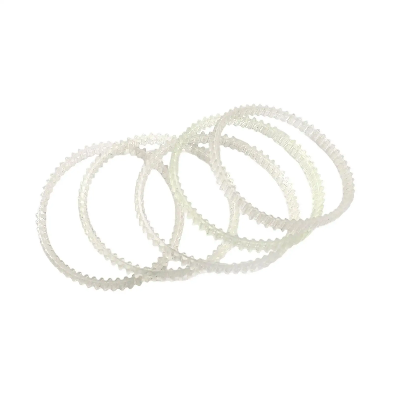 6Pcs KT6808 Chain Dentate Strips Easy to Use Convenient Jewelry Rotary Tumbler Parts Rotary Tumbler Conveyor Belts Accessories