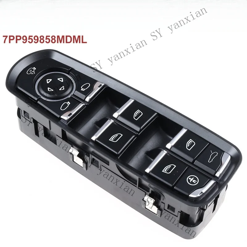 sy+ 7PP959858MDML Window Control Switch For Porsche Panamera Cayenne Front Door New