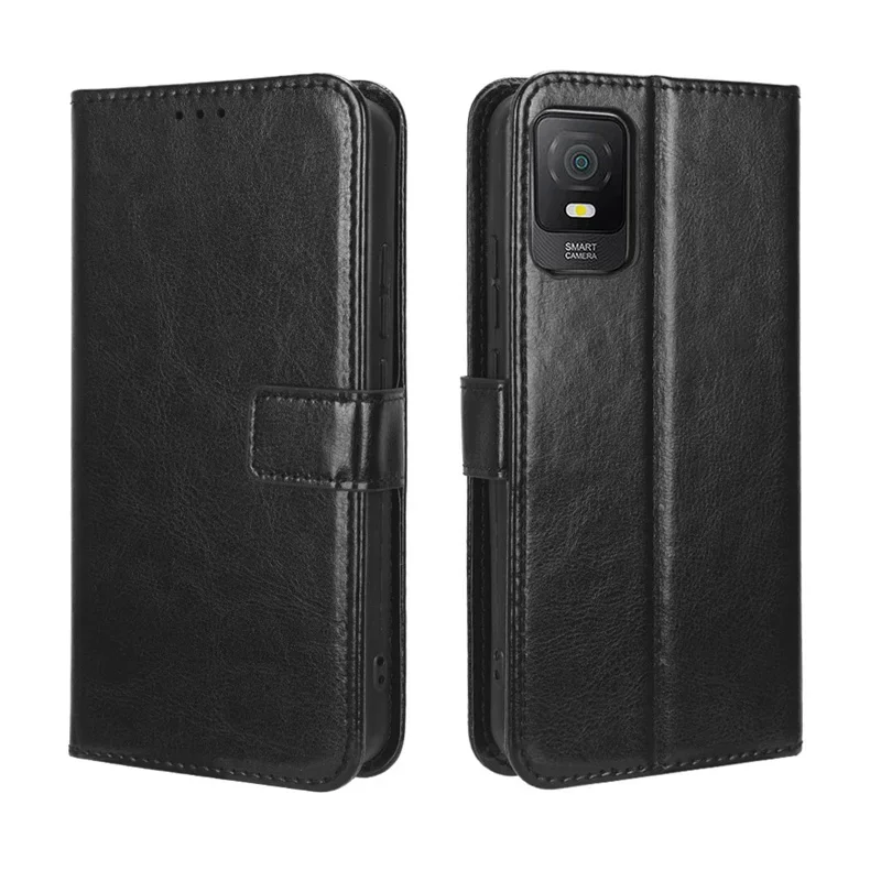 

For TCL 403 T431U Case Luxury PU Leather Wallet Lanyard Stand Protective Case For TCL403 Tcl 403 T431Q T431D Phone Bags