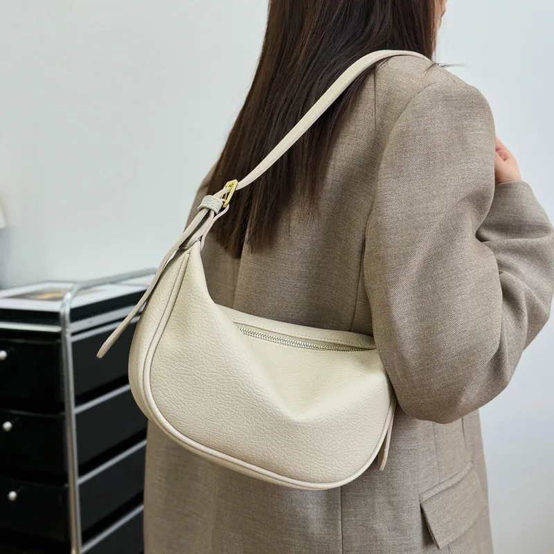 

2025 осенне-зимняя сумка для женщин с клецками под мышками, минималистичный кошелек через плечо, модная сумка