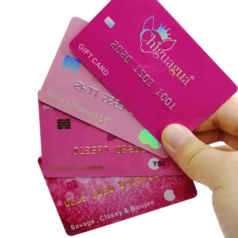 

Wholesale Cheap Customized DIY Holographic Membership Credit Card Size Gift PVC Unique Business Cards Look Like Credit Card