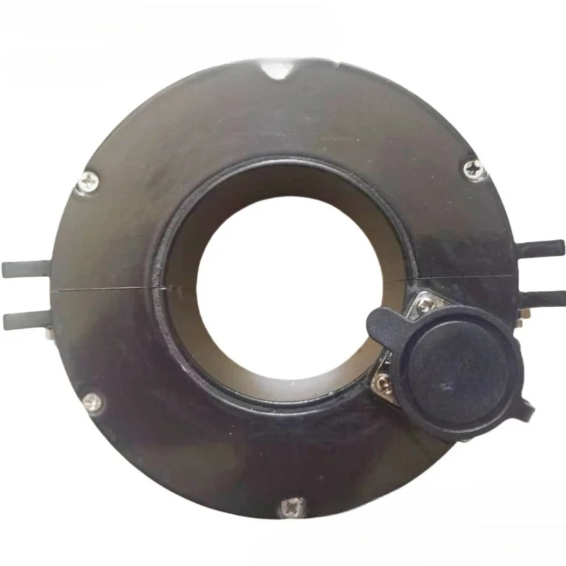 Split Core Ground Leakage Current Sensor, Open Type Iron Core Current Transformer Digital Ground Current Detection Sensor
